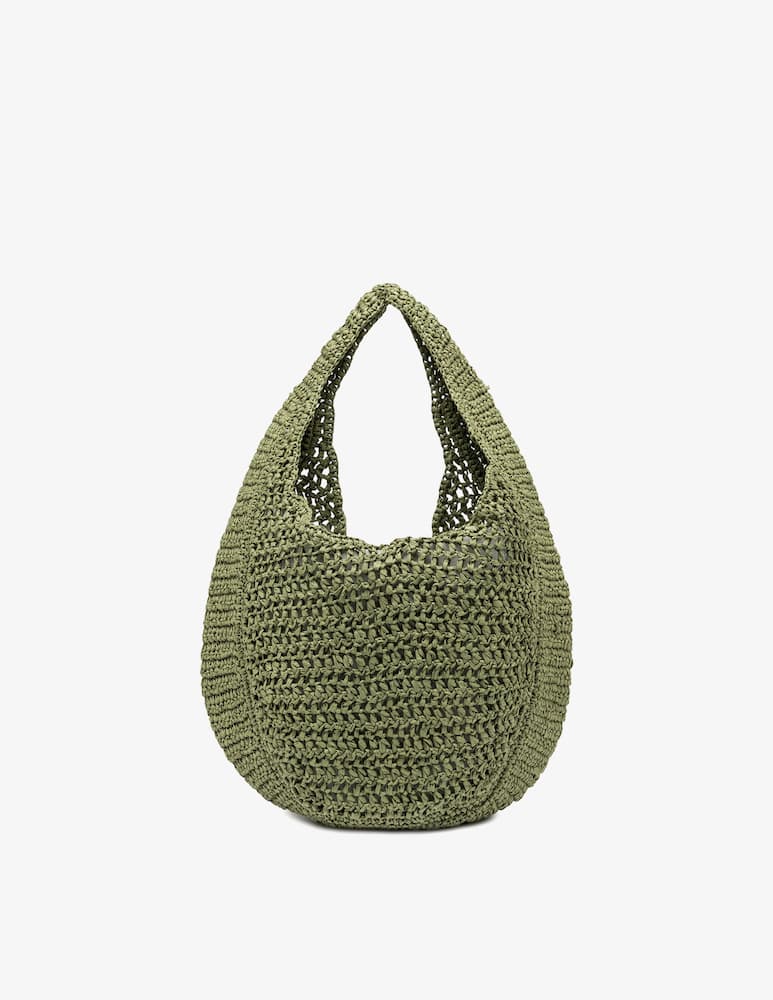 rinascente Gianni Chiarini Firenze Nefeli crochet hobo bag