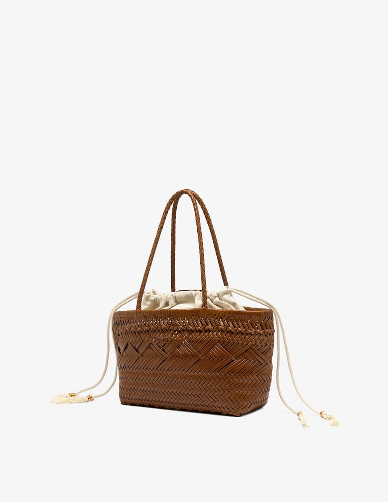 rinascente Gianni Chiarini Firenze Borsa shopper con intreccio Paloma