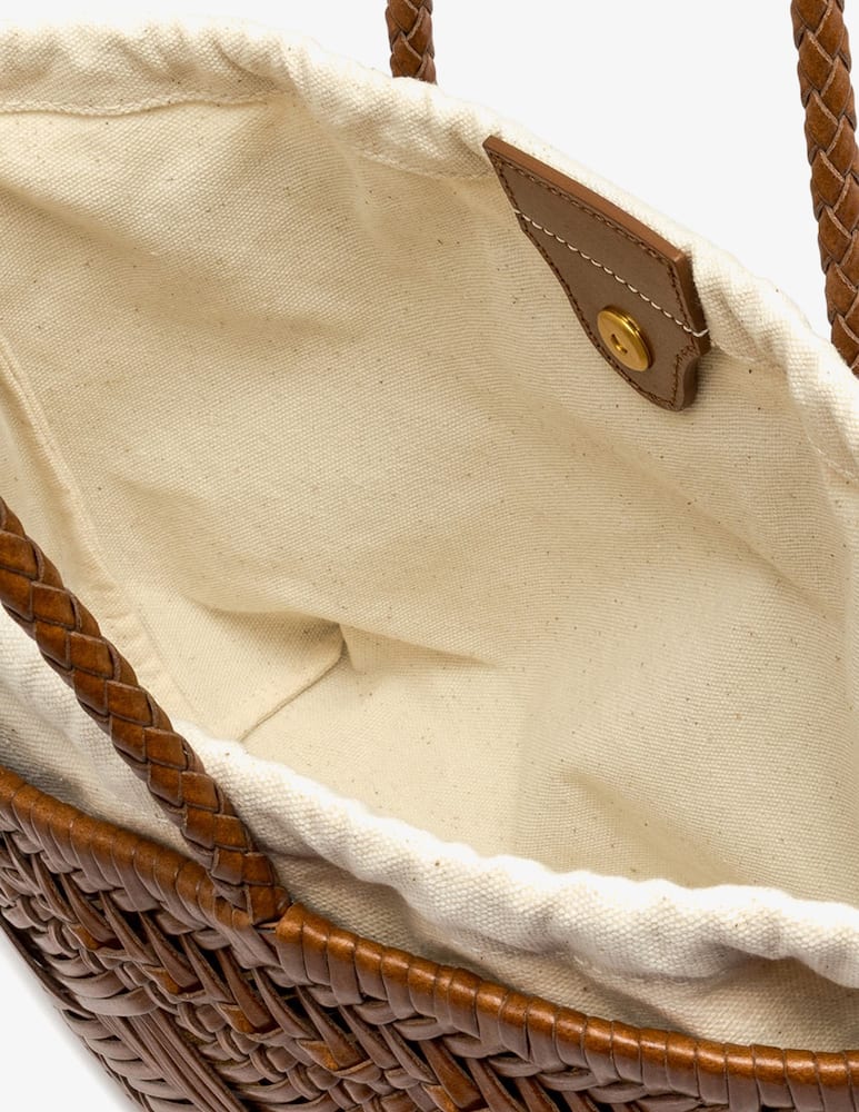 rinascente Gianni Chiarini Firenze Borsa shopper con intreccio Paloma