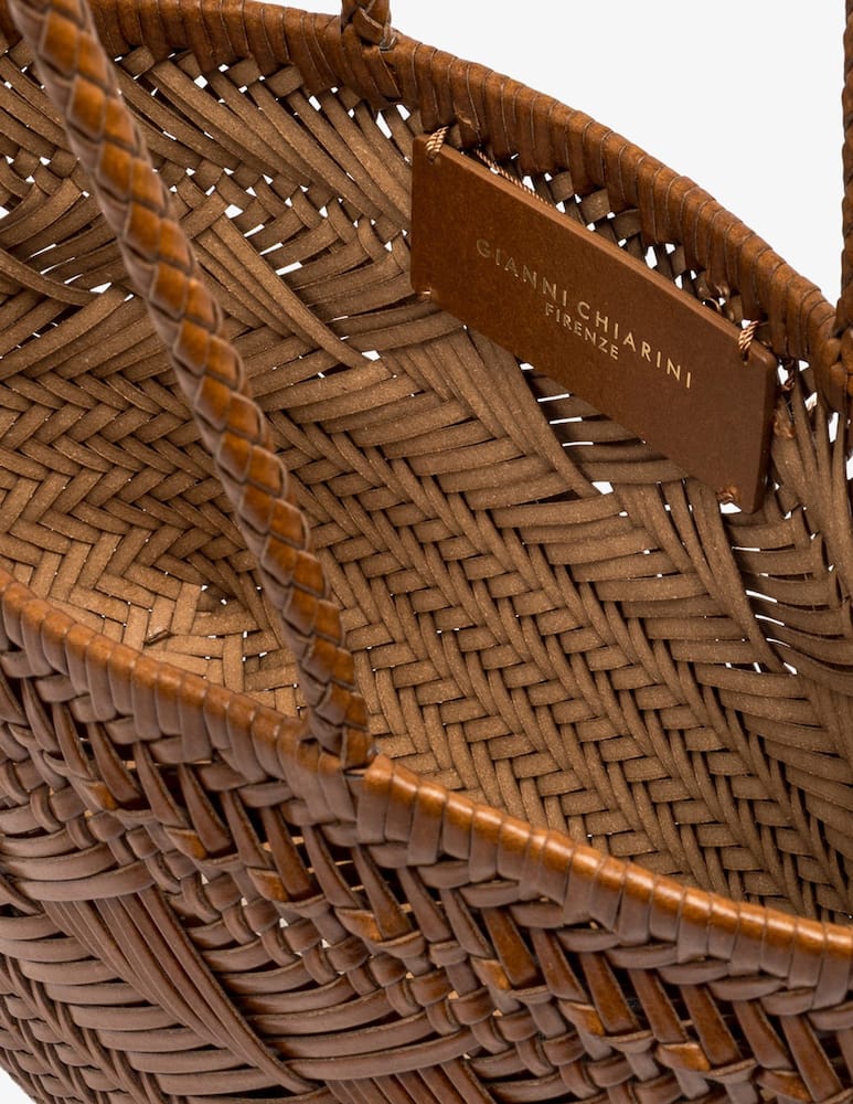 rinascente Gianni Chiarini Firenze Borsa shopper con intreccio Paloma