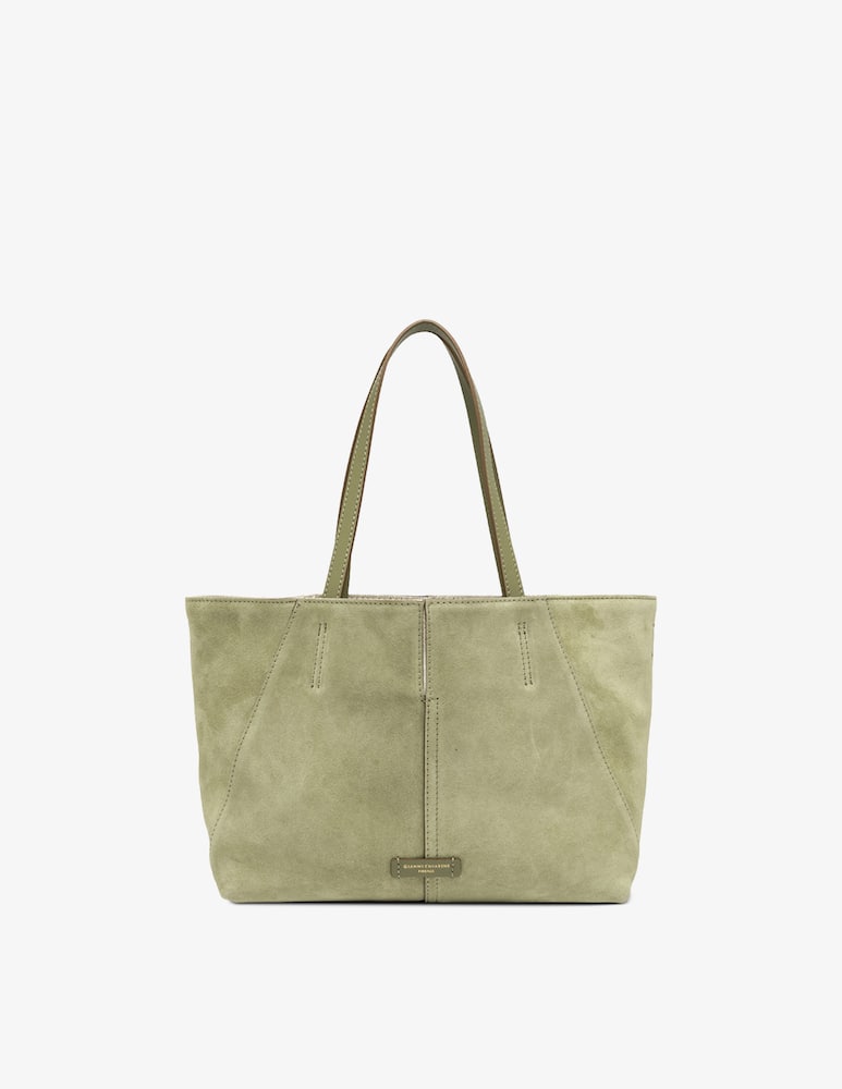 rinascente Gianni Chiarini Firenze Borsa shopper double face Maya in suede