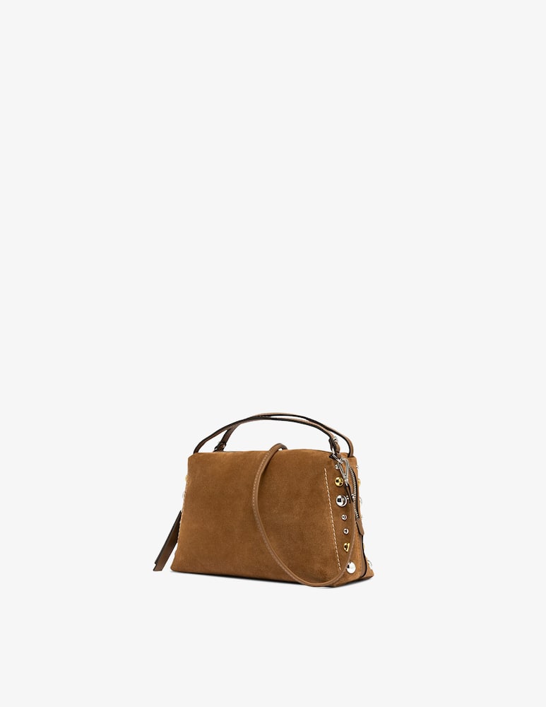 rinascente Gianni Chiarini Firenze Borsa a mano in suede Alifa S