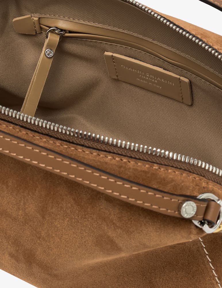 rinascente Gianni Chiarini Firenze Borsa a mano in suede Alifa S
