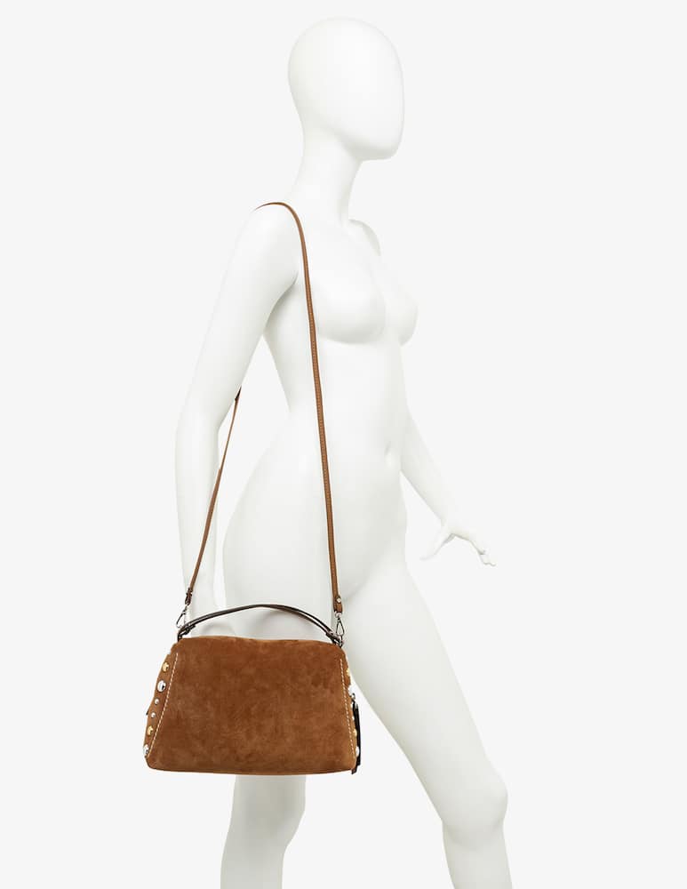 rinascente Gianni Chiarini Firenze Borsa a mano in suede Alifa S