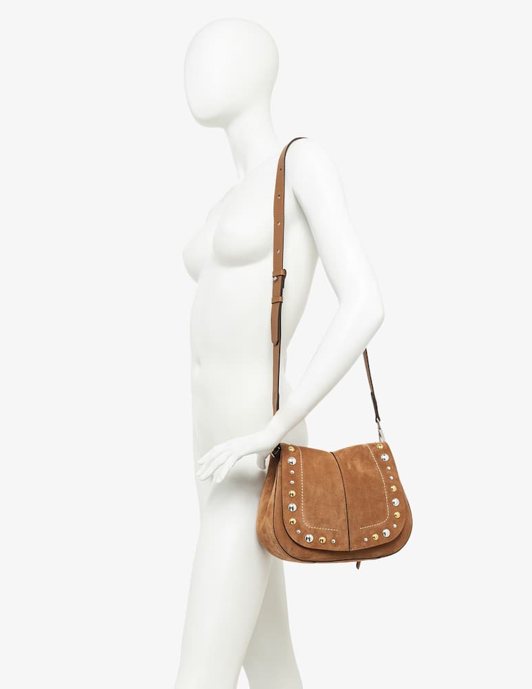 rinascente Gianni Chiarini Firenze Borsa a spalla Helena Round con borchie