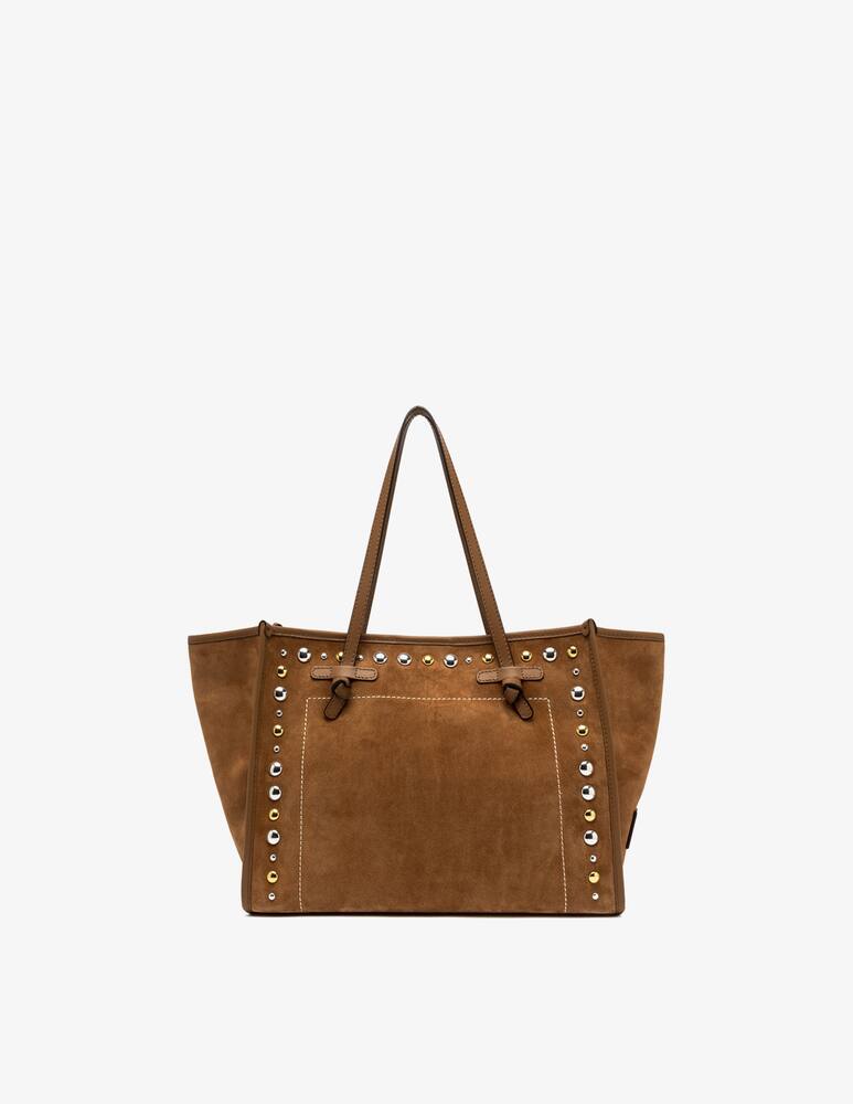 rinascente Marcella Club Borsa shopper suede con borchie Marcella