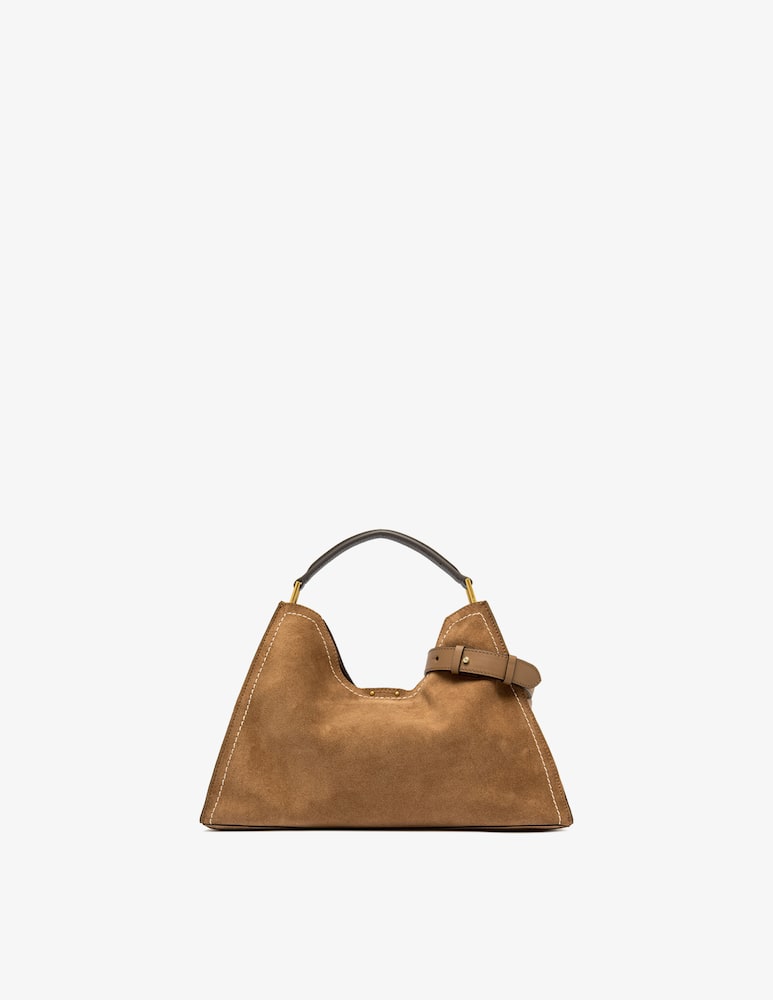 rinascente Gianni Chiarini Firenze Borsa hobo in camoscio Aurora