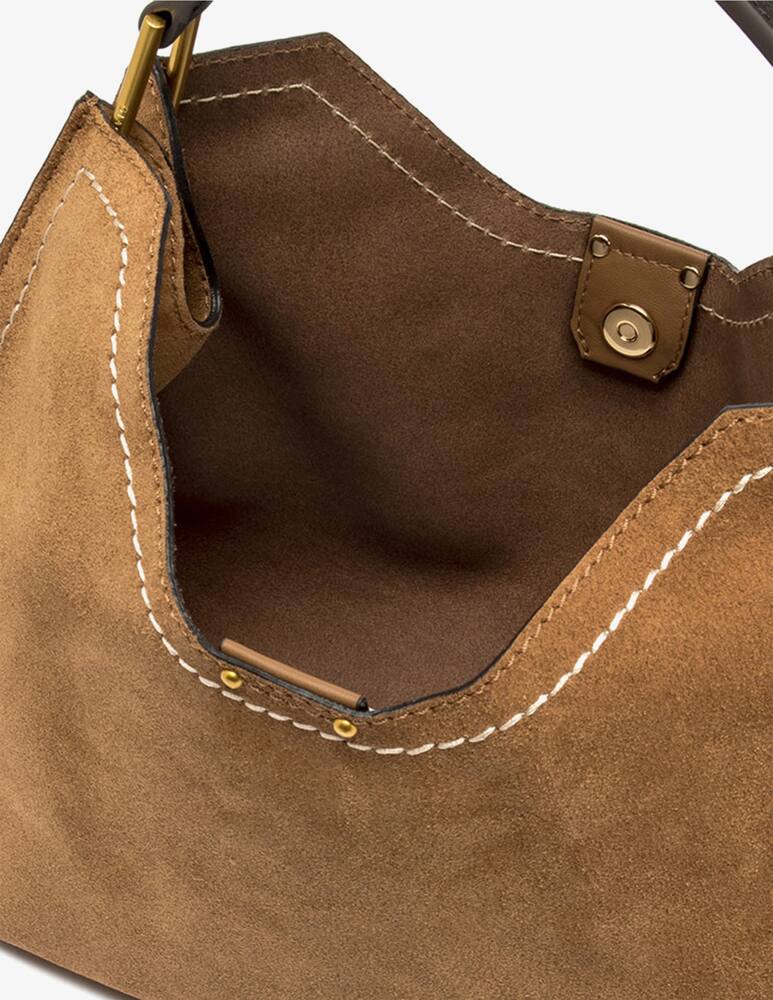 rinascente Gianni Chiarini Firenze Borsa hobo in camoscio Aurora