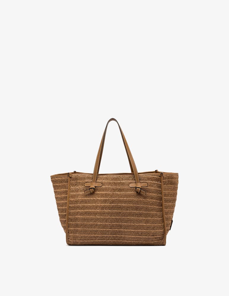 rinascente Marcella Club Marcella raffia shopper
