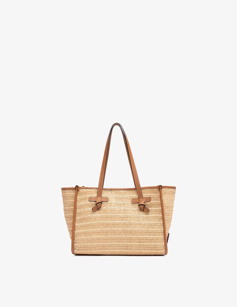 rinascente Marcella Club Borsa shopper in paglia Marcella