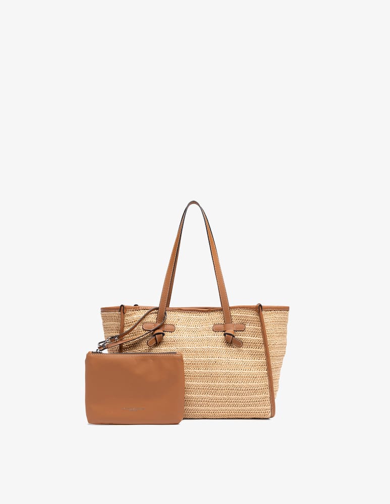 rinascente Marcella Club Borsa shopper in paglia Marcella