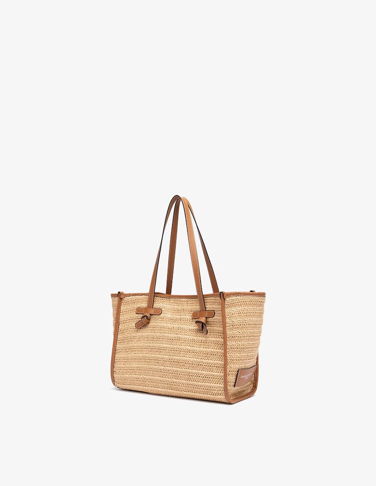 rinascente Marcella Club Borsa shopper in paglia Marcella