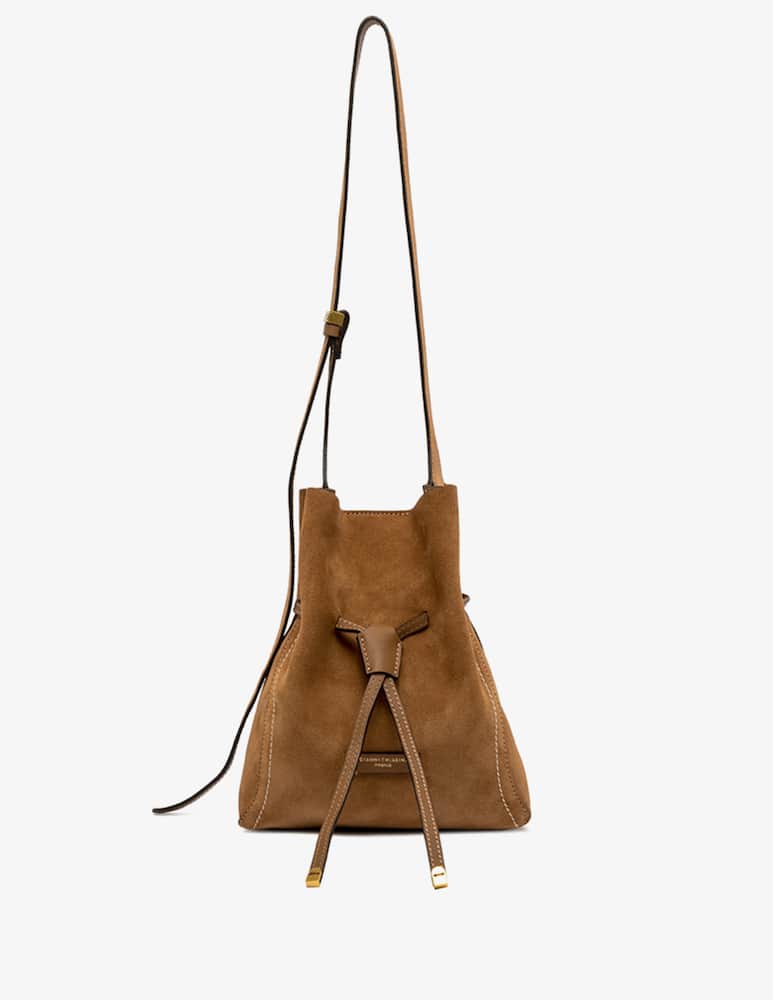 rinascente Gianni Chiarini Firenze Borsa a tracolla in suede Sienna