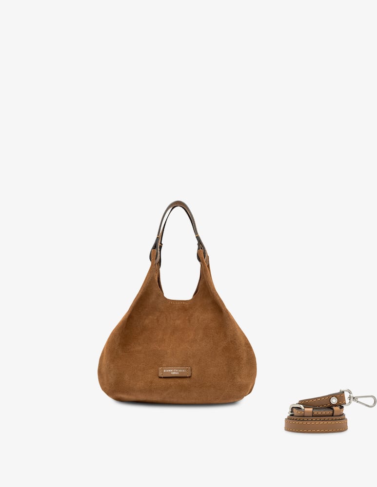 rinascente Gianni Chiarini Firenze Borsa shopper in suede Dua M