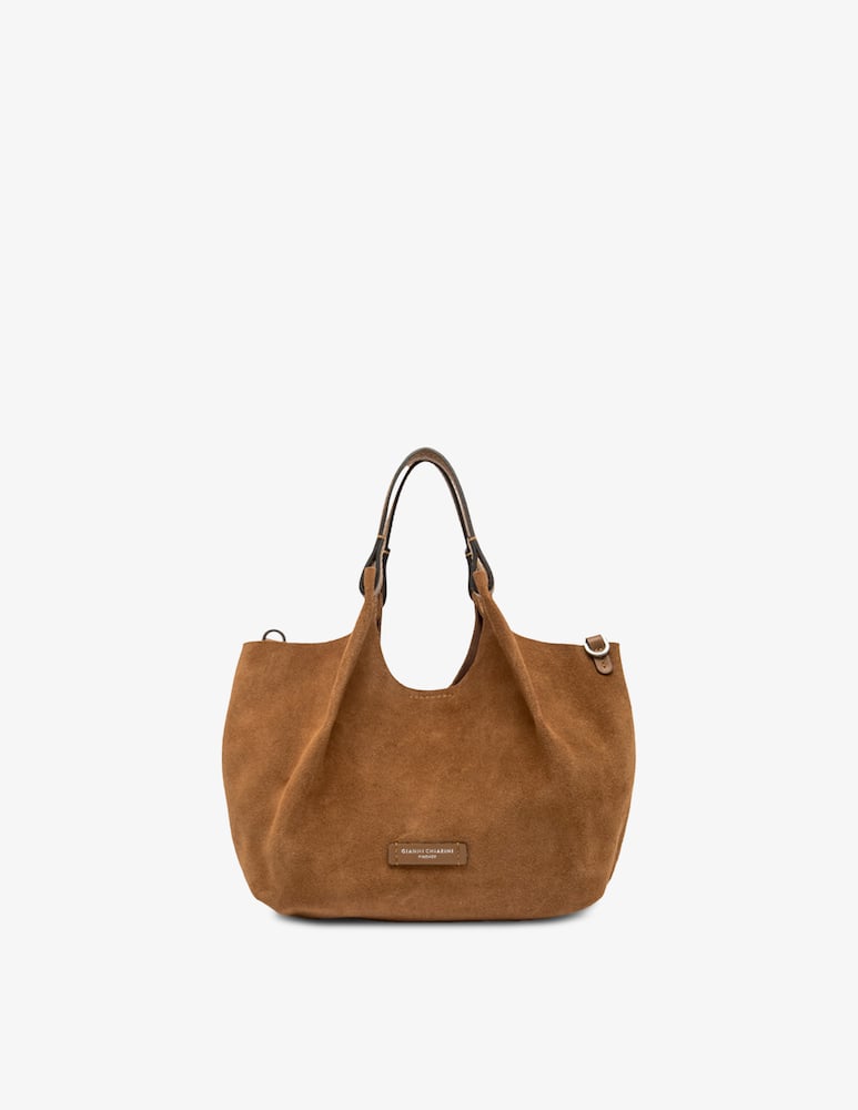 rinascente Gianni Chiarini Firenze Borsa shopper in suede Dua M