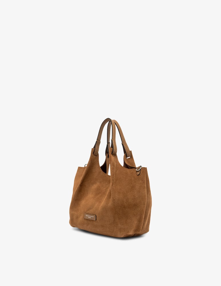 rinascente Gianni Chiarini Firenze Borsa shopper in suede Dua M