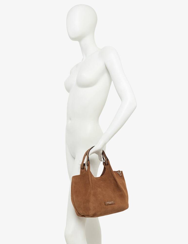rinascente Gianni Chiarini Firenze Borsa shopper in suede Dua M