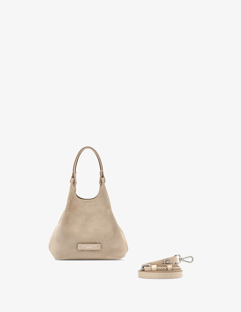 rinascente Gianni Chiarini Firenze Borsa shopper in suede Dua Mini