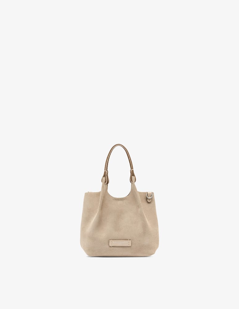 rinascente Gianni Chiarini Firenze Borsa shopper in suede Dua Mini