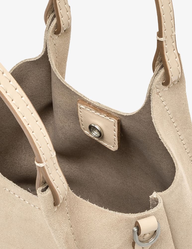 rinascente Gianni Chiarini Firenze Borsa shopper in suede Dua Mini