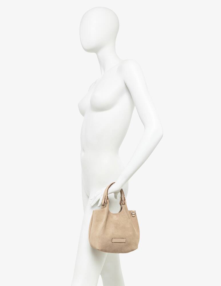 rinascente Gianni Chiarini Firenze Borsa shopper in suede Dua Mini