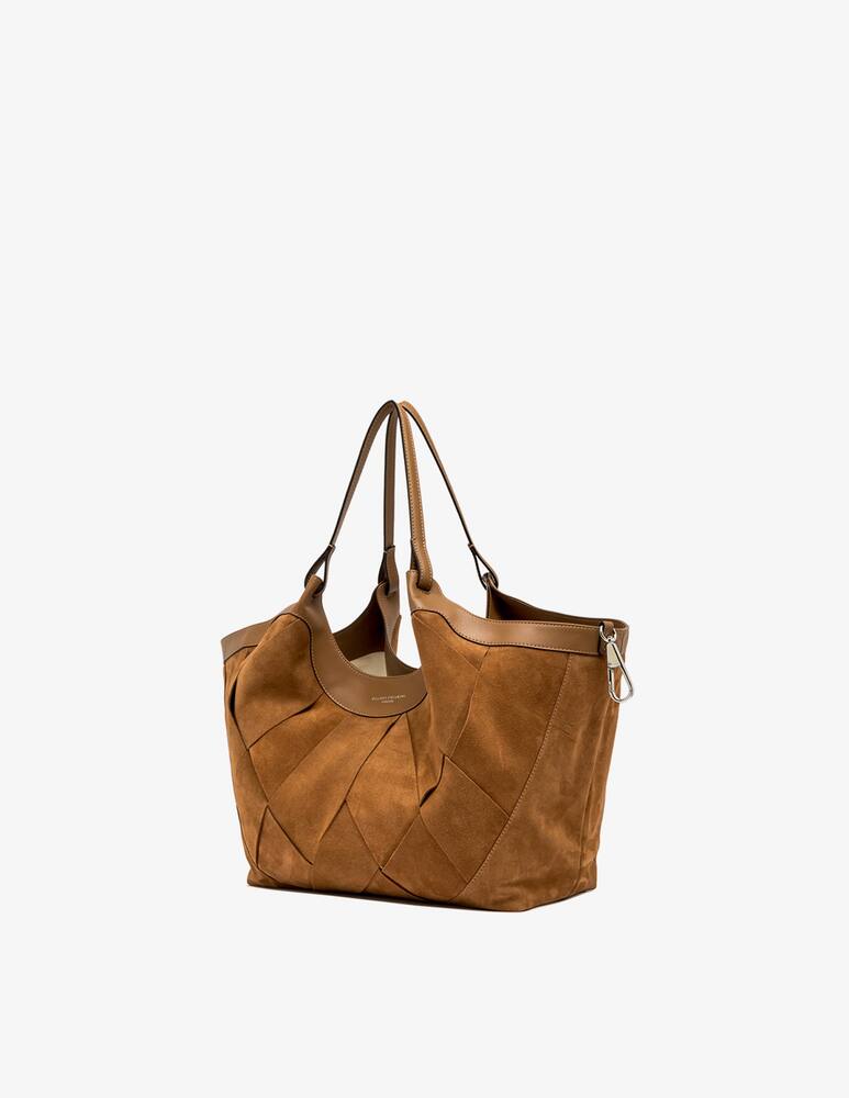 rinascente Gianni Chiarini Firenze Borsa shopper in suede Dua Large