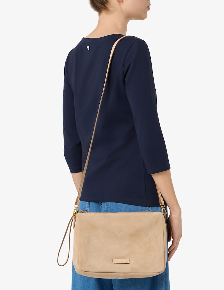 rinascente Gianni Chiarini Firenze Pochette in suede Nora