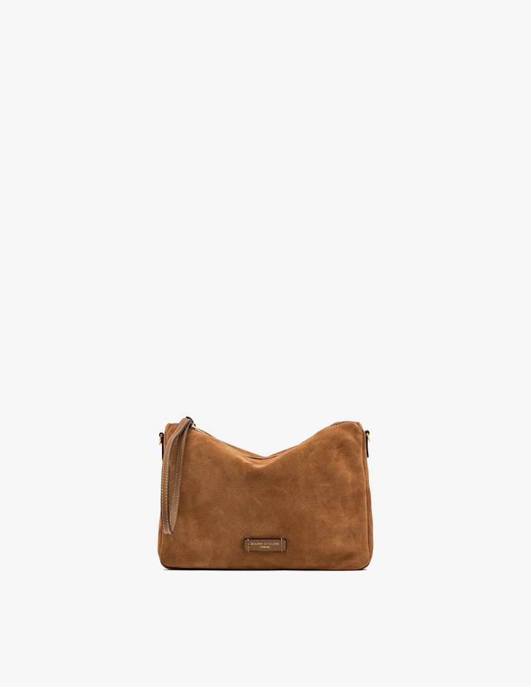 rinascente Gianni Chiarini Firenze Nora suede pouch bag