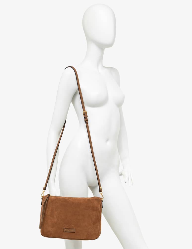 rinascente Gianni Chiarini Firenze Nora suede pouch bag