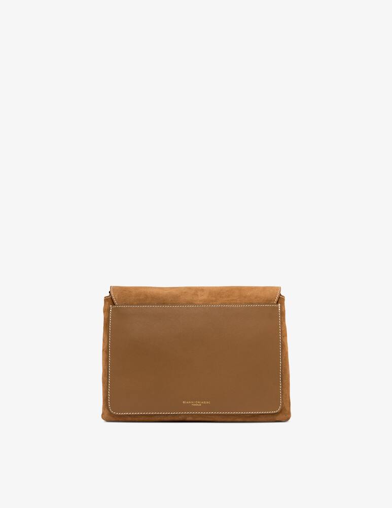rinascente Gianni Chiarini Firenze Suede crossbody flap bag