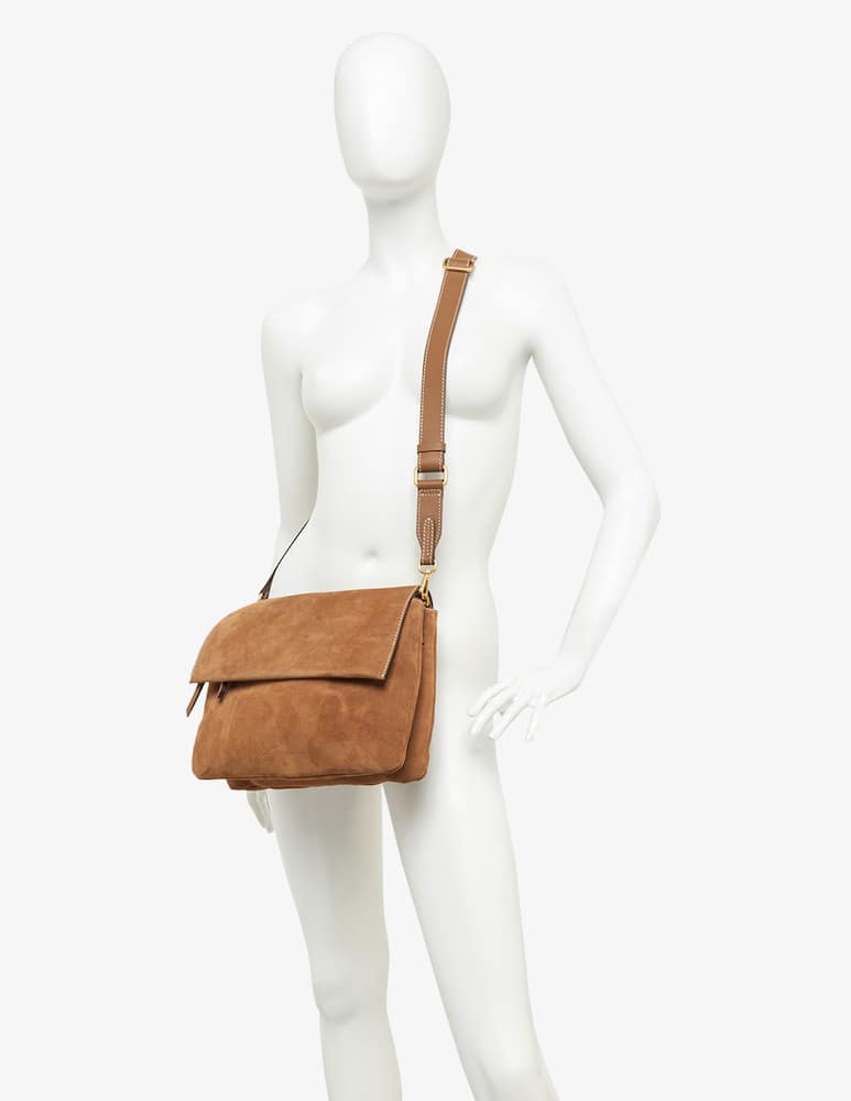 rinascente Gianni Chiarini Firenze Borsa a tracoola in camoscio