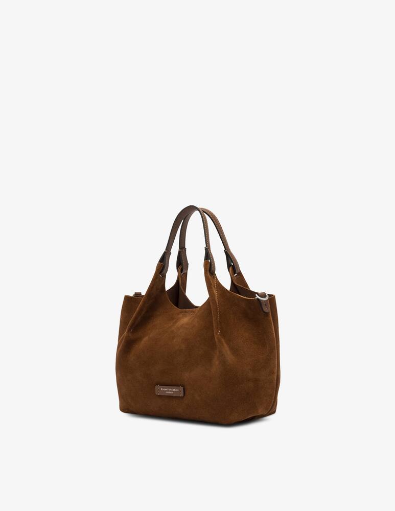 rinascente Gianni Chiarini Firenze Dua M Suede tote bag