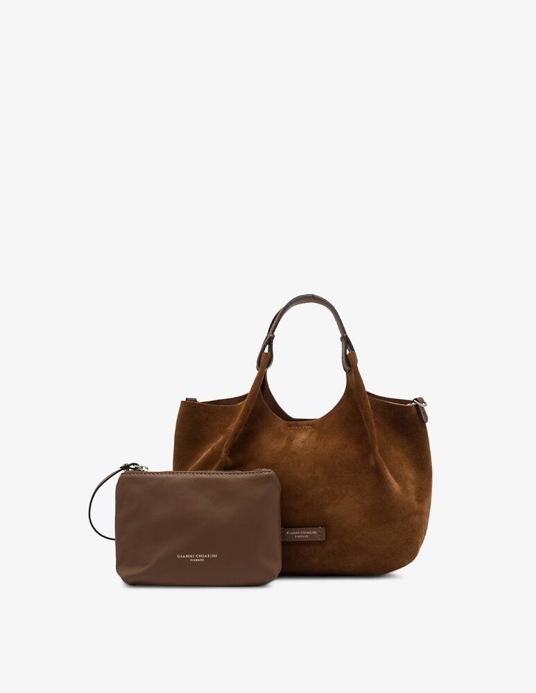 rinascente Gianni Chiarini Firenze Dua M Suede tote bag