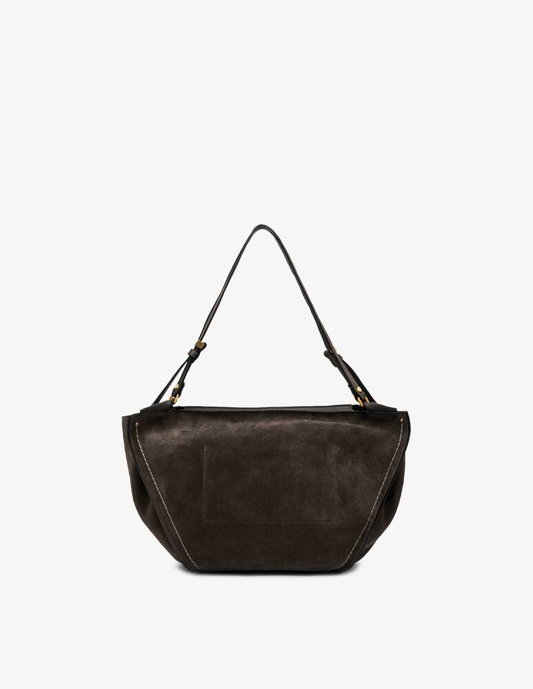 rinascente Gianni Chiarini Firenze Bloom L suede shoulder bag