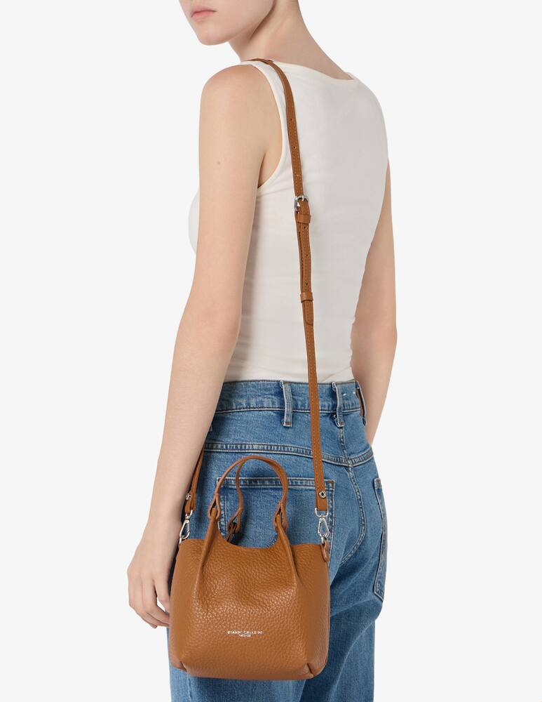 rinascente Gianni Chiarini Firenze Dua mini grain handbag