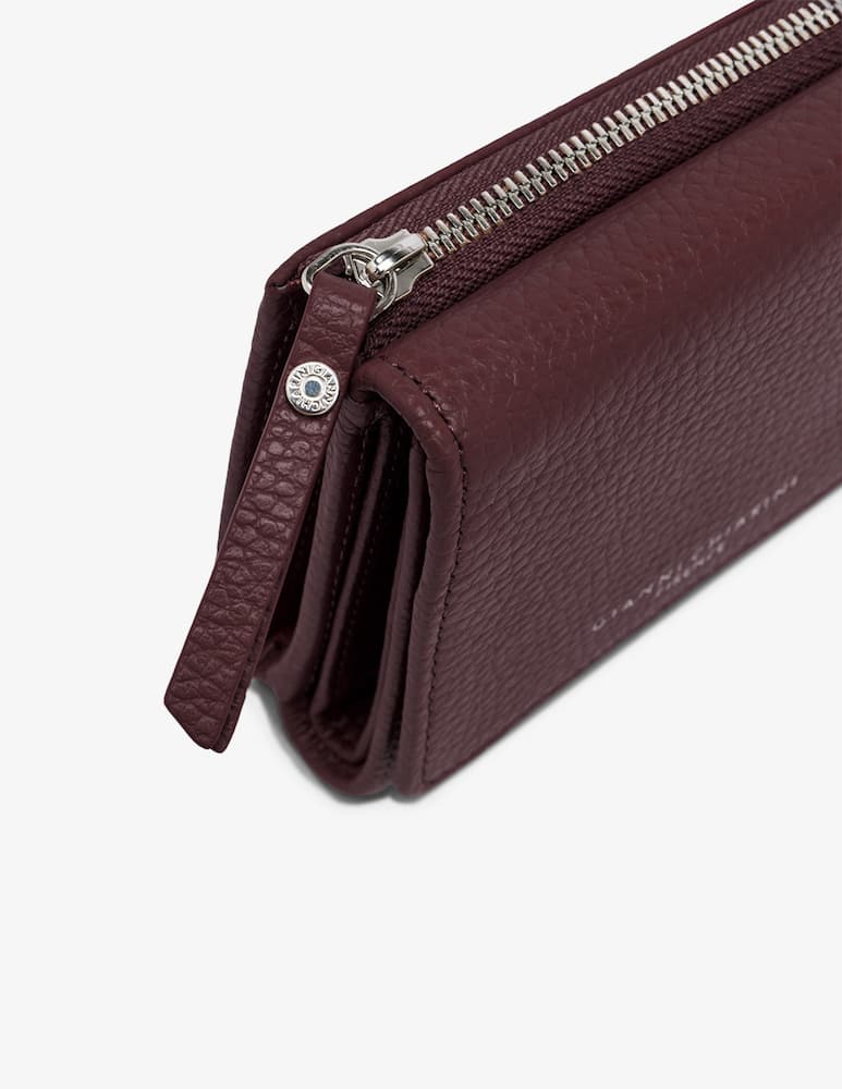 rinascente Gianni Chiarini Firenze Button grain wallet