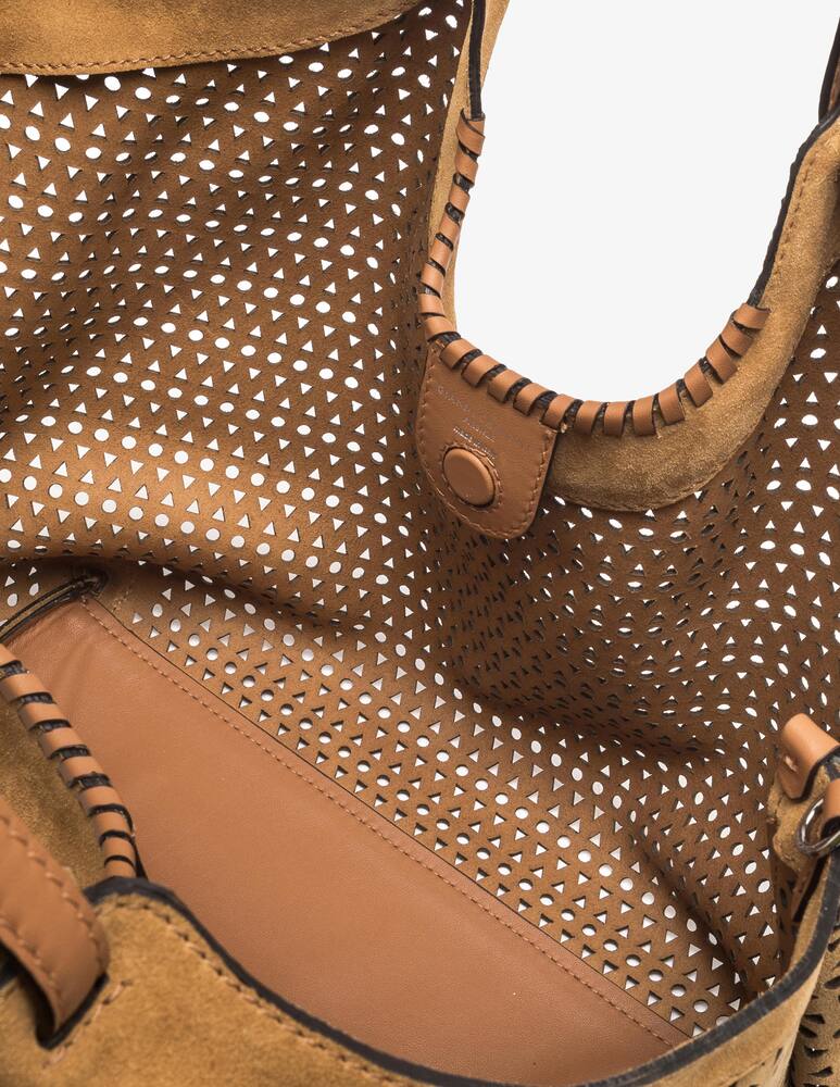 rinascente Gianni Chiarini Firenze Shopper traforata in suede Dua