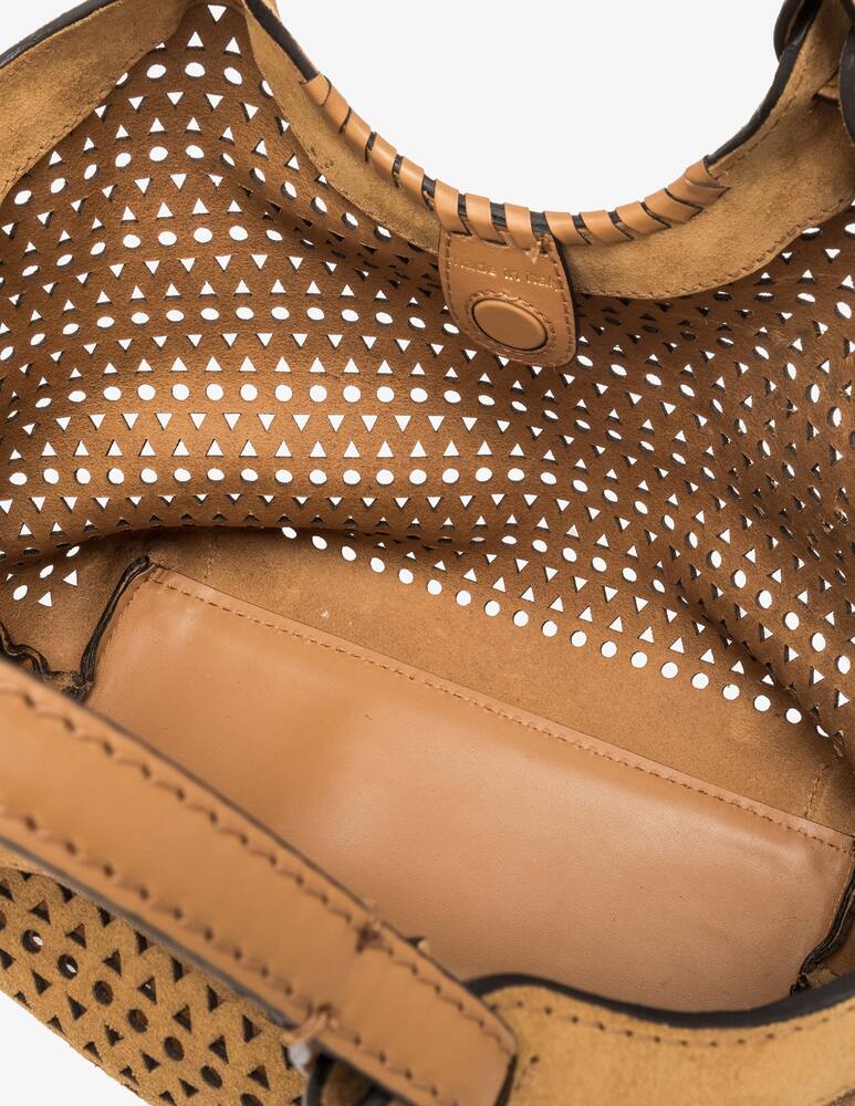 rinascente Gianni Chiarini Firenze Borsa traforata in suede