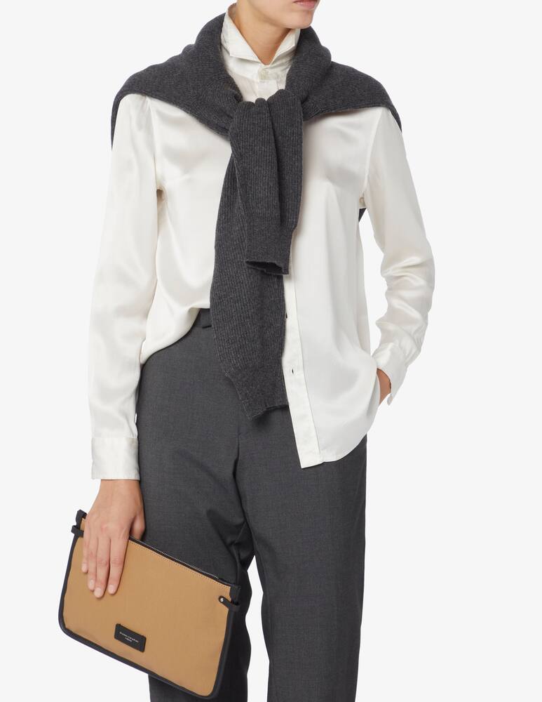 rinascente Marcella Club Canvas clutch bag