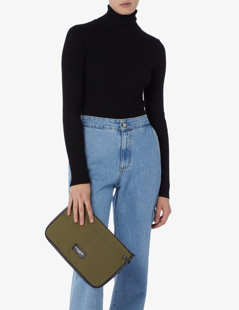 rinascente Marcella Club Canvas clutch bag