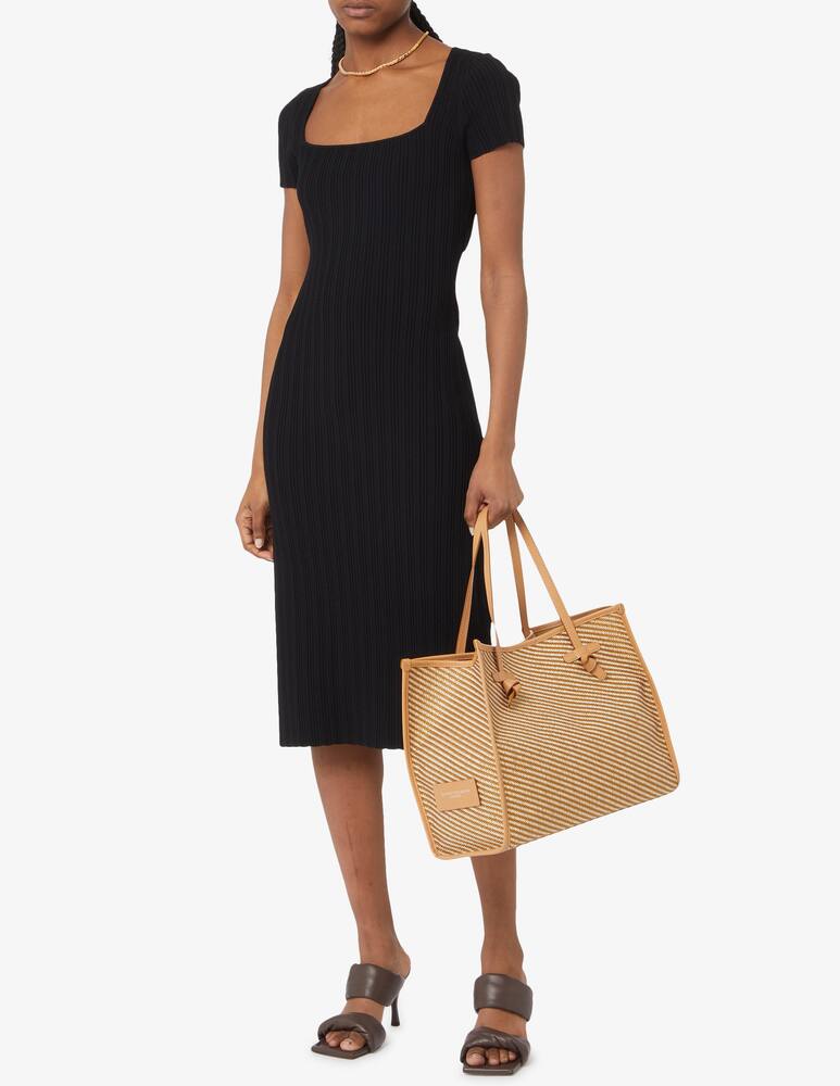 rinascente Marcella Club Borsa shopper in rafia Marc