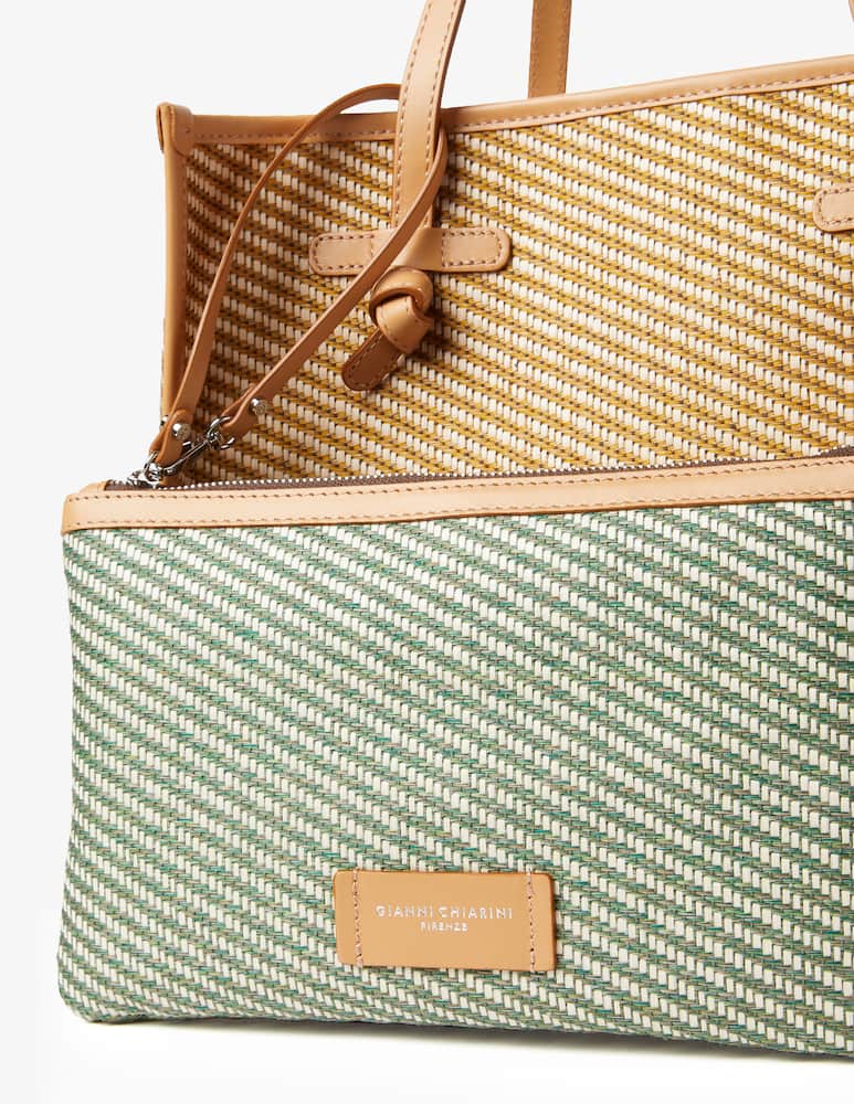 rinascente Marcella Club Borsa shopper in rafia Marc