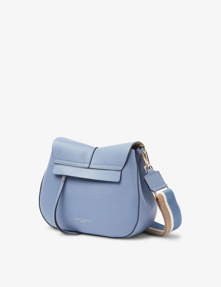 rinascente Gianni Chiarini Firenze Helena Round shoulder bag - Light blue