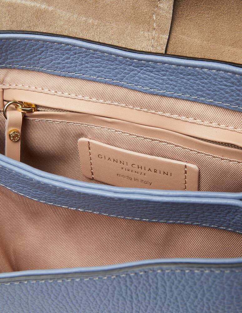rinascente Gianni Chiarini Firenze Helena Round shoulder bag - Light blue
