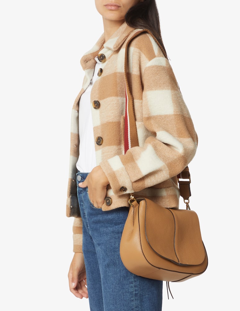 rinascente Gianni Chiarini Firenze Borsa a spalla Helena Round - Marrone