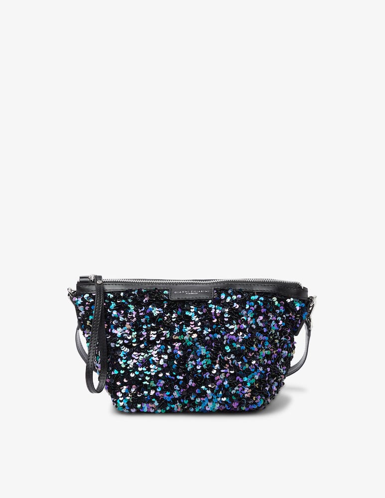 Gianni Chiarini Firenze Pochette con paillettes Marcella Club - Nero - immagine 1 Gianni Chiarini Firenze Pochette con paillettes Marcella Club - Nero - immagine 1