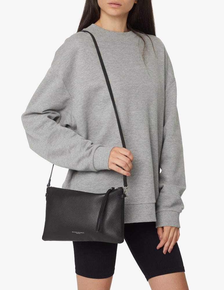 rinascente Gianni Chiarini Firenze Borsa pochette Hermy - Nero