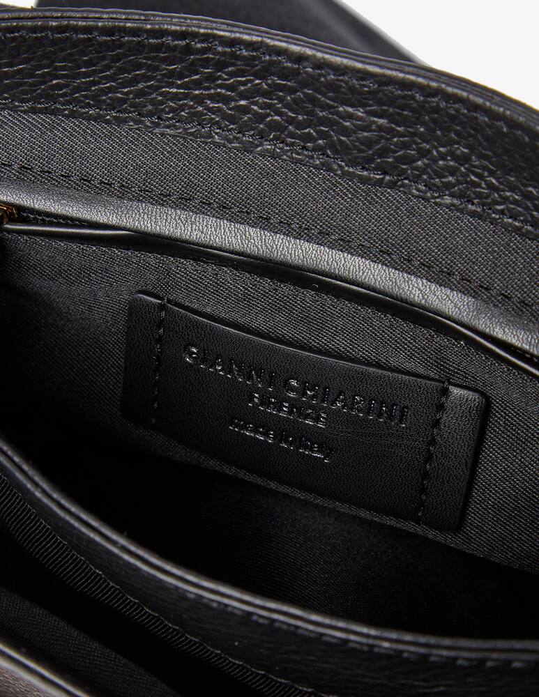 rinascente Gianni Chiarini Firenze Helena Round shoulder bag - Black