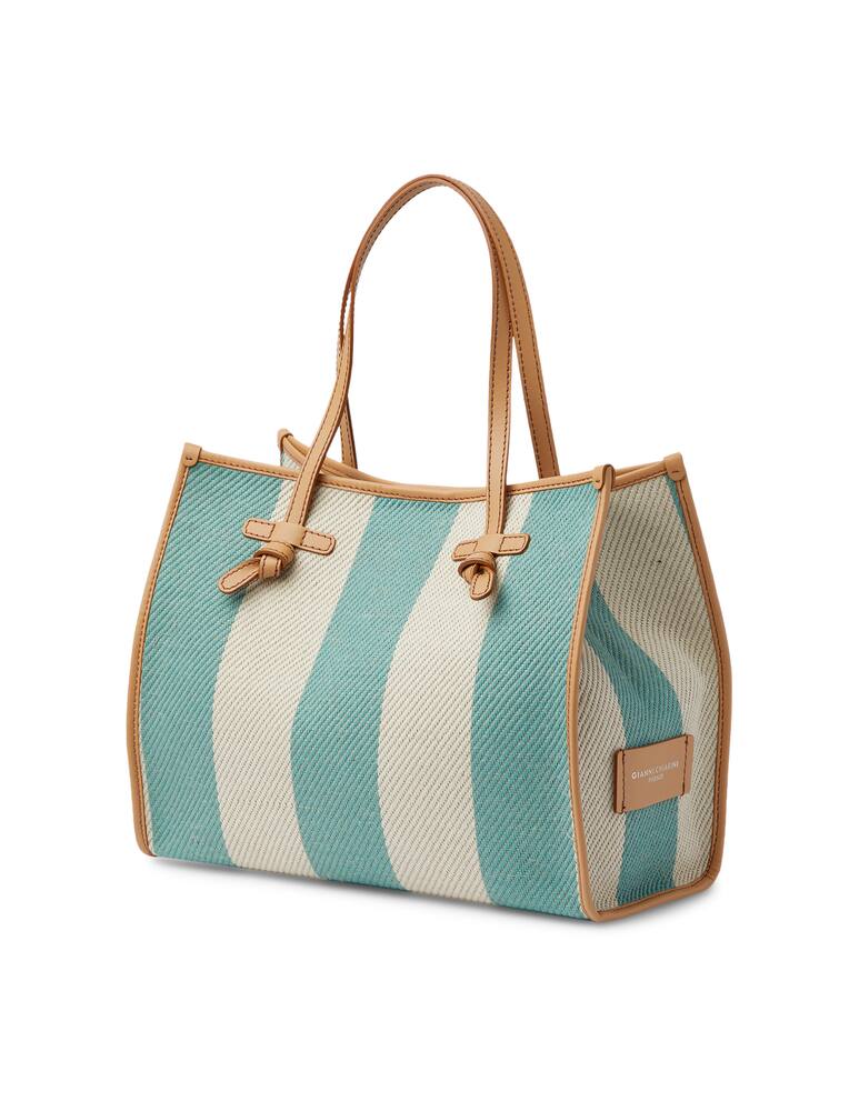 rinascente Marcella Club Borsa shopper in canvas Marcella - verde