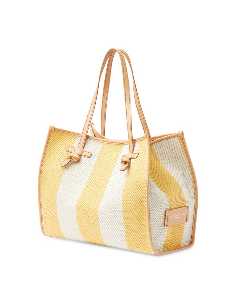 rinascente Marcella Club Borsa shopper in canvas Marcella - giallo